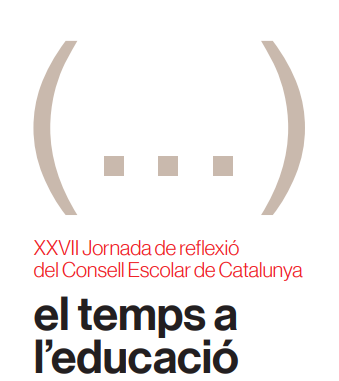 Logo de la XXVII Jornada del CEC: El temps a l'educació